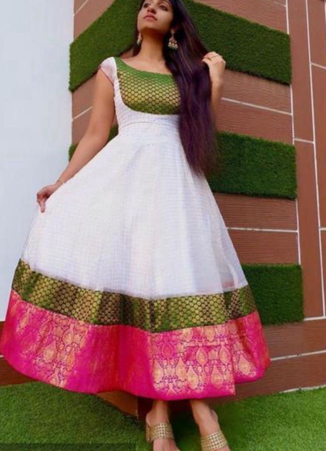 Everyday and festive Indian kurtis at Sandhya Vastralayam